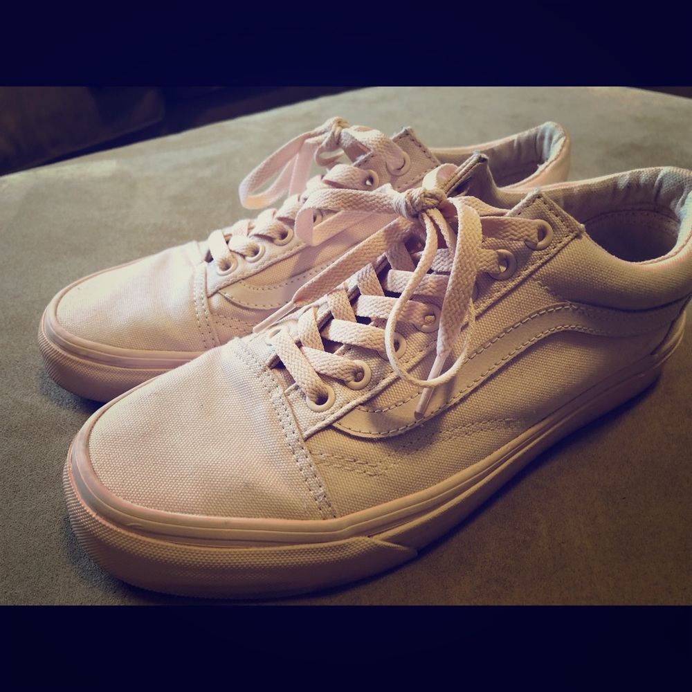 Pink vans ~ really good condition